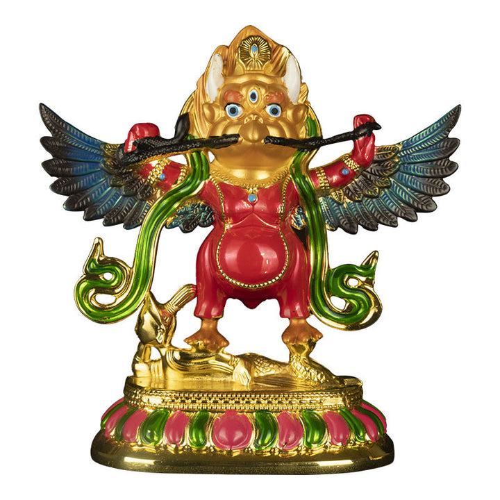 Tibet Garuda Bird Alloy Keep Evil Spirits Away Home Decoration - image 8