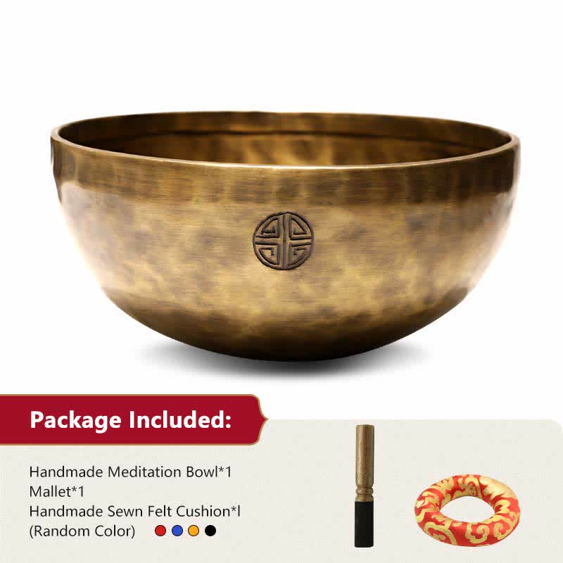 Lunar Rainbow Full Moon Singing Bowl Handcrafted for Healing and Meditation Positive Energy Sound Bowl Set - 5.51IN (14CM) - image 2
