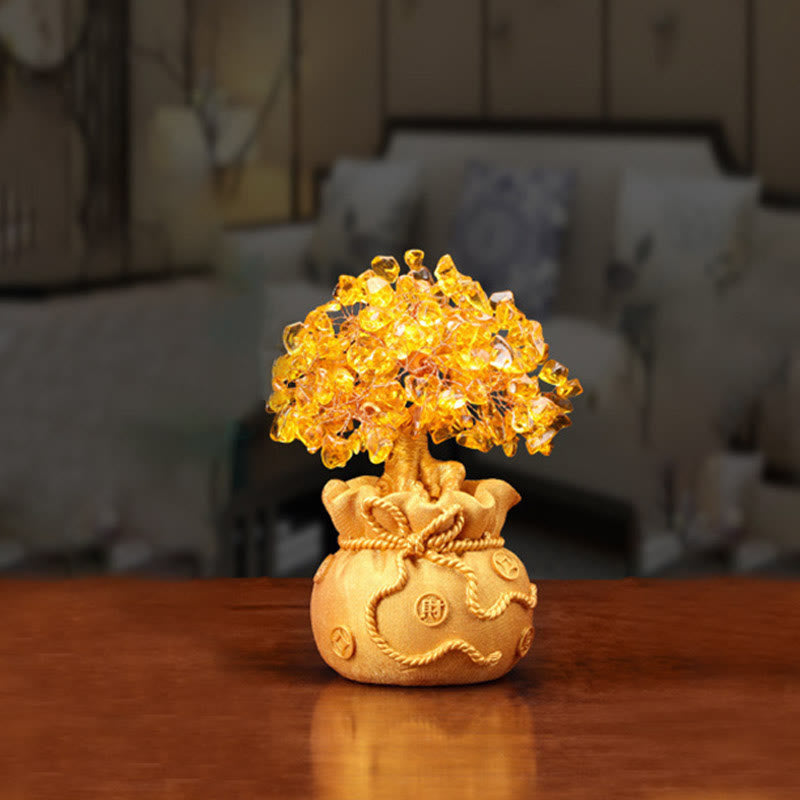 buddha money tree Buddha Stones Natural Citrine Money Tree Gemstone Ornament