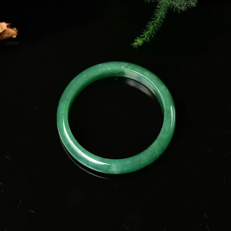 Buddha Stones Jade Healing Abundance Protection Bracelet Bangle - image 7