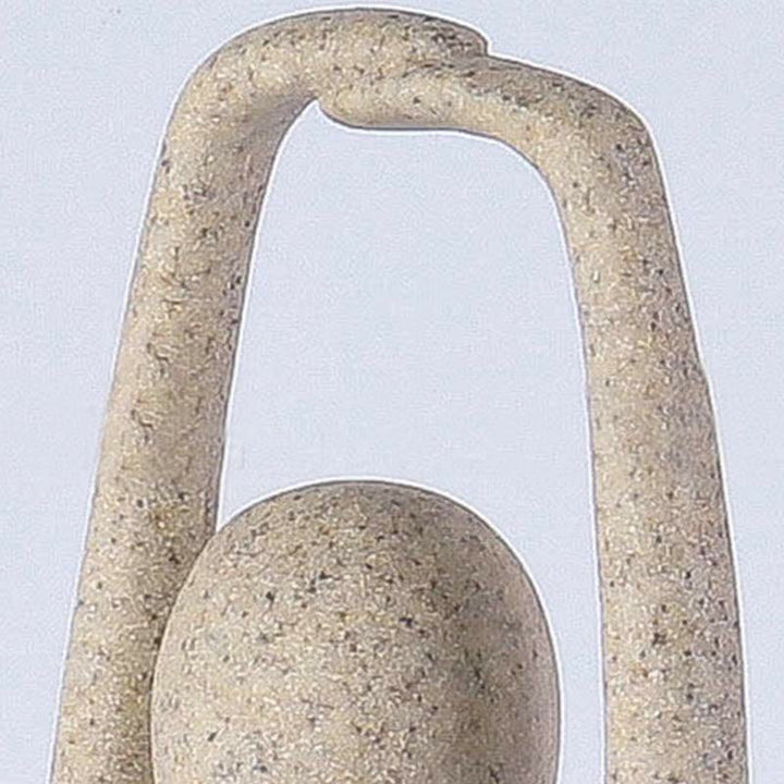 Abstract Yoga Meditating Exercise Resin Spiritual Figurine Sculpture Desk Decoration - image 10