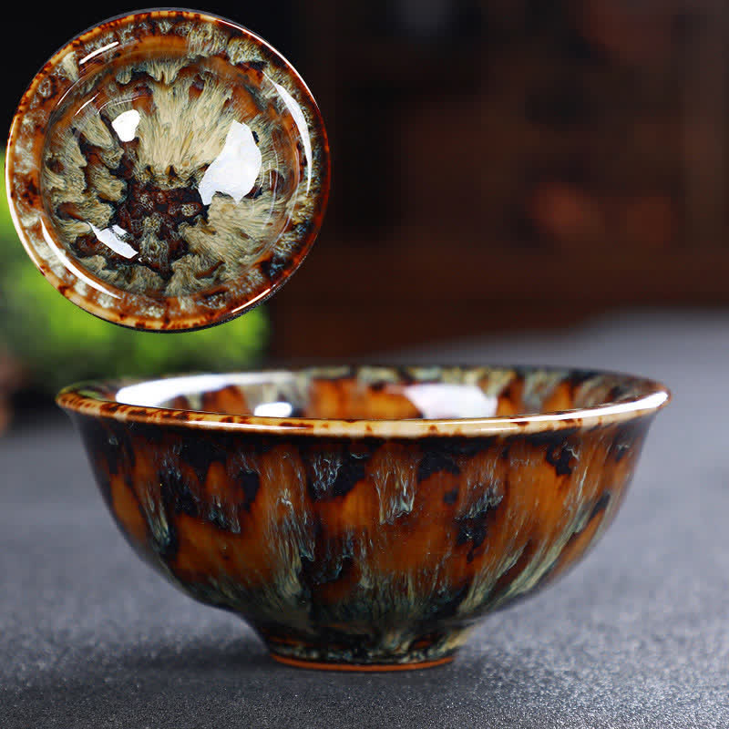 Colorful Ceramic Teacup Home Office Tea Cups - image 13