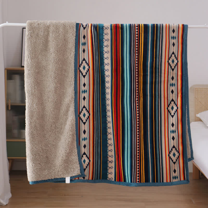 Geometric Warm Soft Bed Throw Blanket - image 12