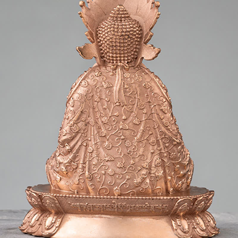 Buddha Shakyamuni Figurine Compassion Handmade Copper Statue Decoration - image 8