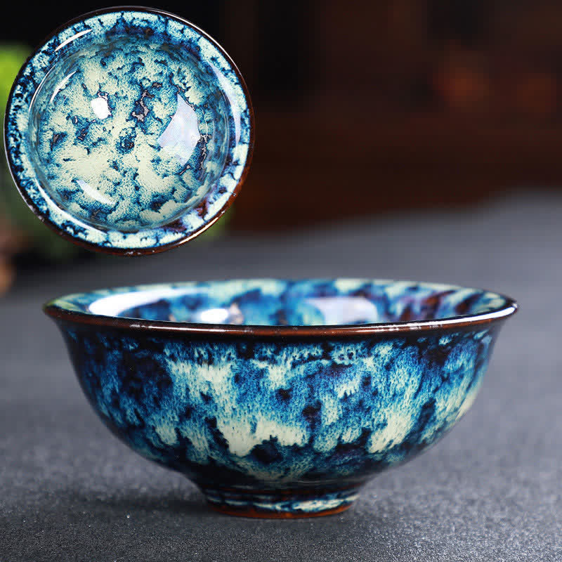 Colorful Ceramic Teacup Home Office Tea Cups - image 18