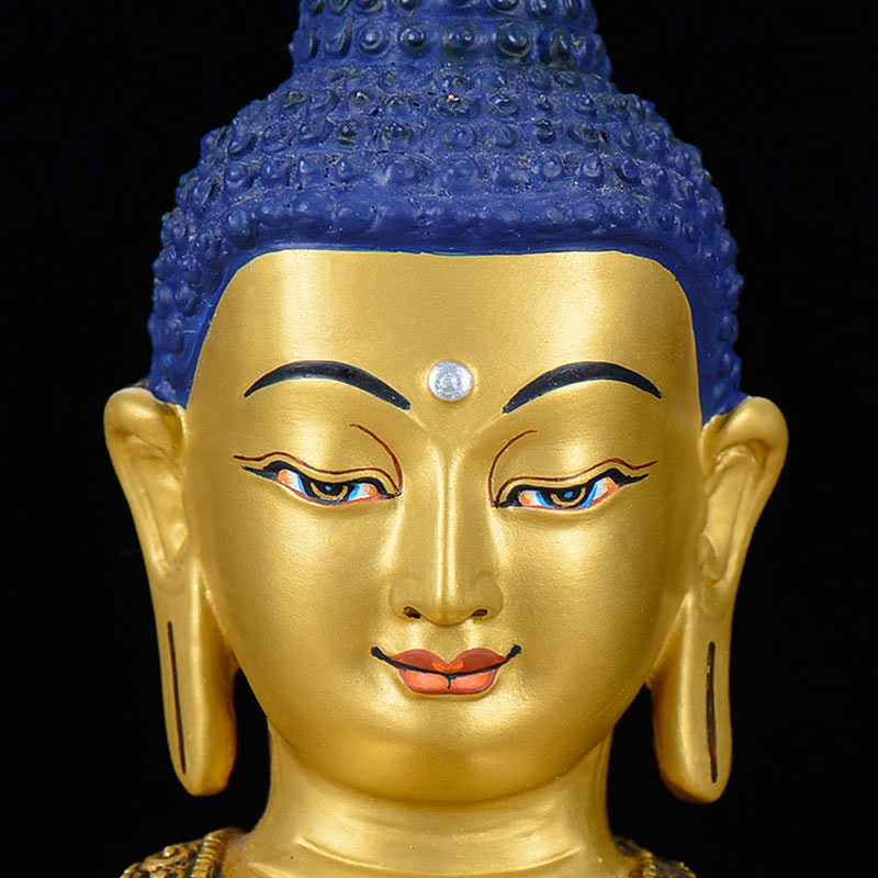 Buddha Shakyamuni Compassion Copper Statue Decoration - image 6