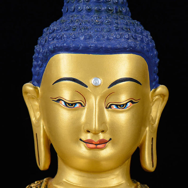 Buddha Shakyamuni Compassion Copper Statue Decoration - image 6