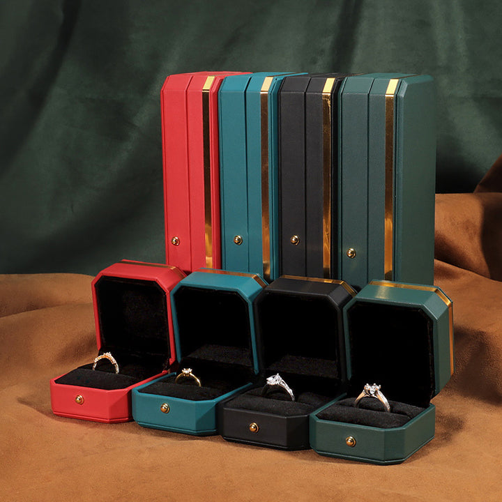 Jewelry Storage Box PU Leather Gift Box - image 2