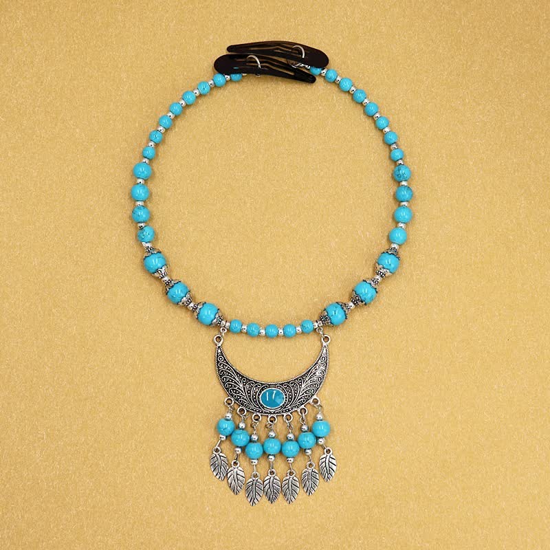 Tibetan Exotic Beads Tassel Hair Decoration - image 0