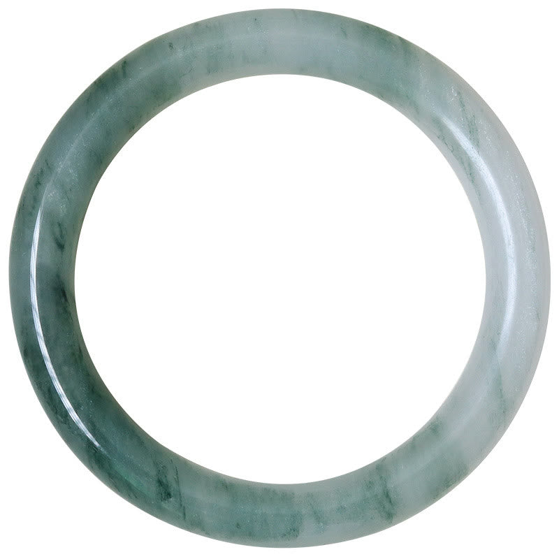 Buddha Stones Natural Jade Luck Prosperity Bangle Bracelet - image 13
