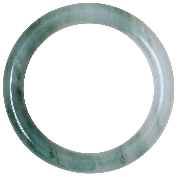 Buddha Stones Natural Jade Luck Prosperity Bangle Bracelet - image 13