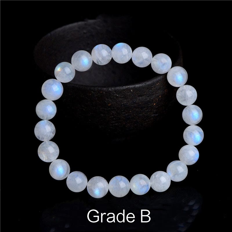 Buddha Stones Natural Moonstone Prosperity Bracelet - image 8
