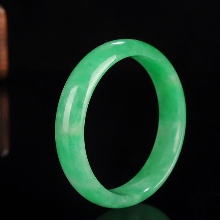 Buddha Stones Jade Healing Abundance Protection Bracelet Bangle - image 5