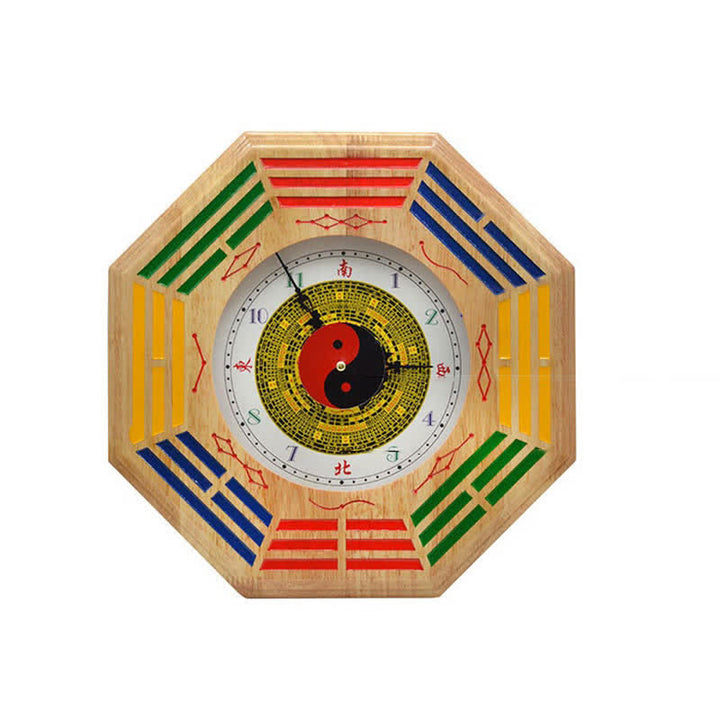 Feng Shui Bagua Map Balance Energy Map Wall Clock