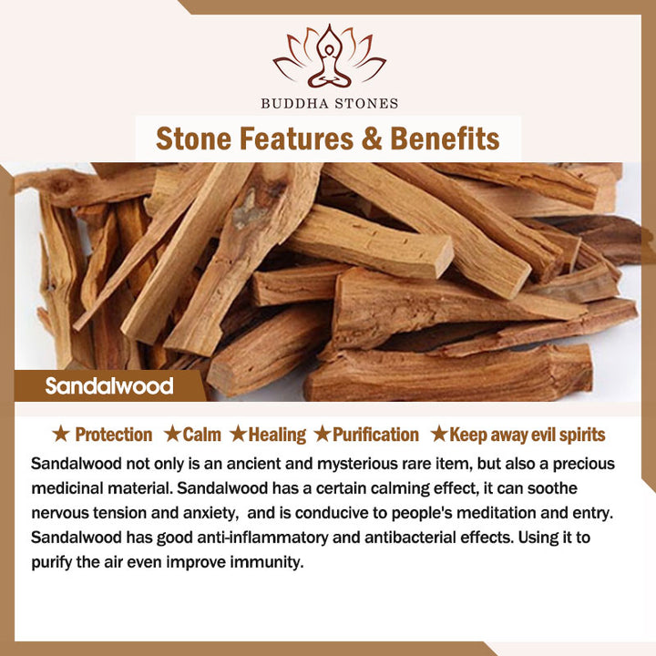 Buddha Stones Tibetan Buddha Sandalwood Protection Healing Incense