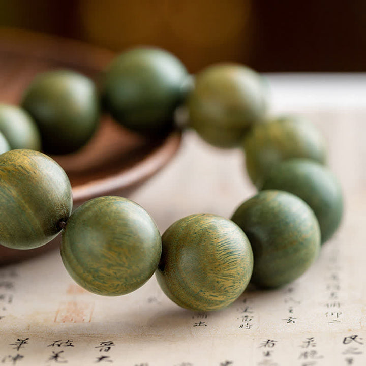 Tibetan Green Sandalwood Soothing Cure Bracelet