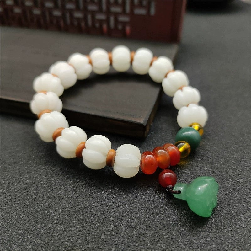 Natural Bodhi Seed Agate Bodhi Harmony Bracelet