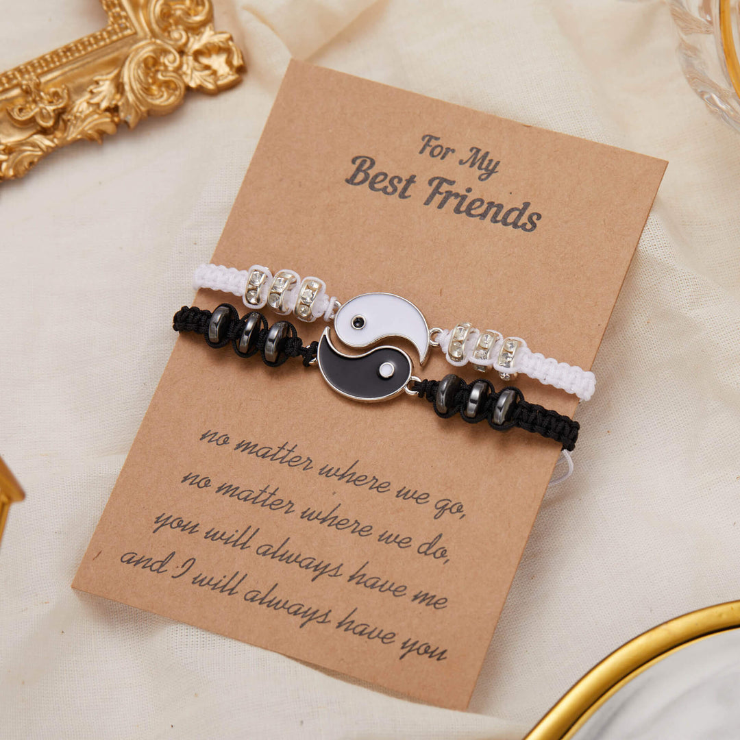 FREE Today:  Everlasting Friendship Love Couple Balance Bracelet