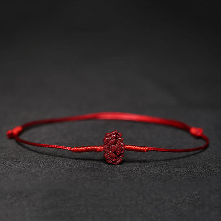 FREE Today: Bring Positive and Blessing Energy Lucky Cinnabar Red String Bracelet