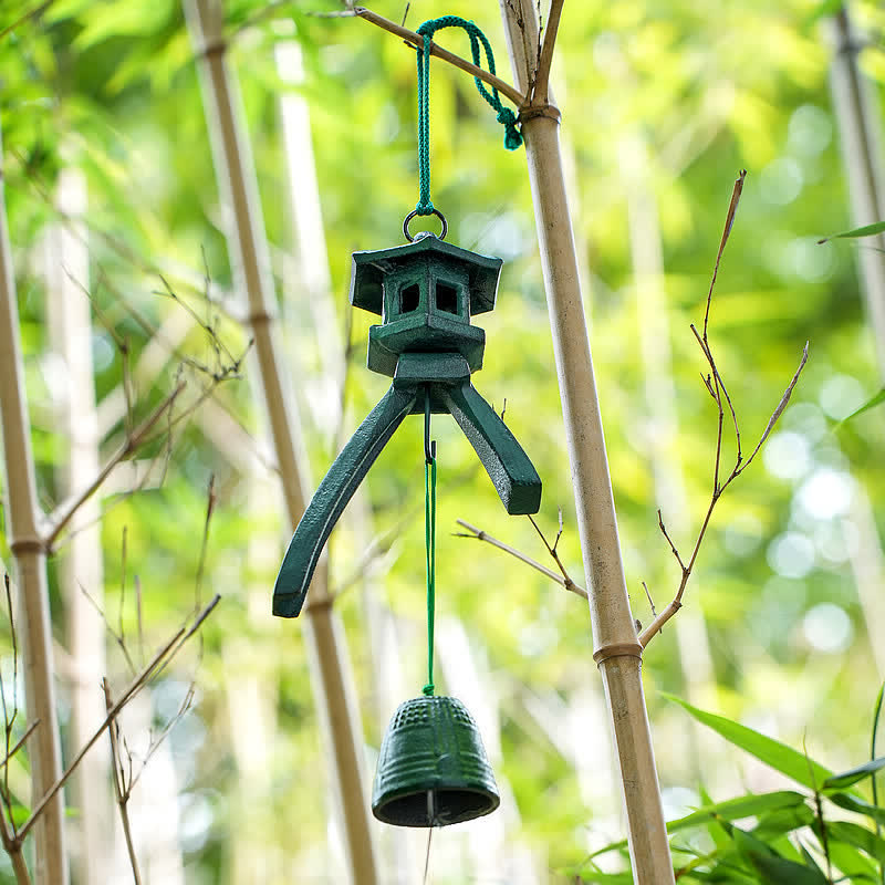 Auspicious Wall Hanging Chime Bell Luck Handmade Home Decoration