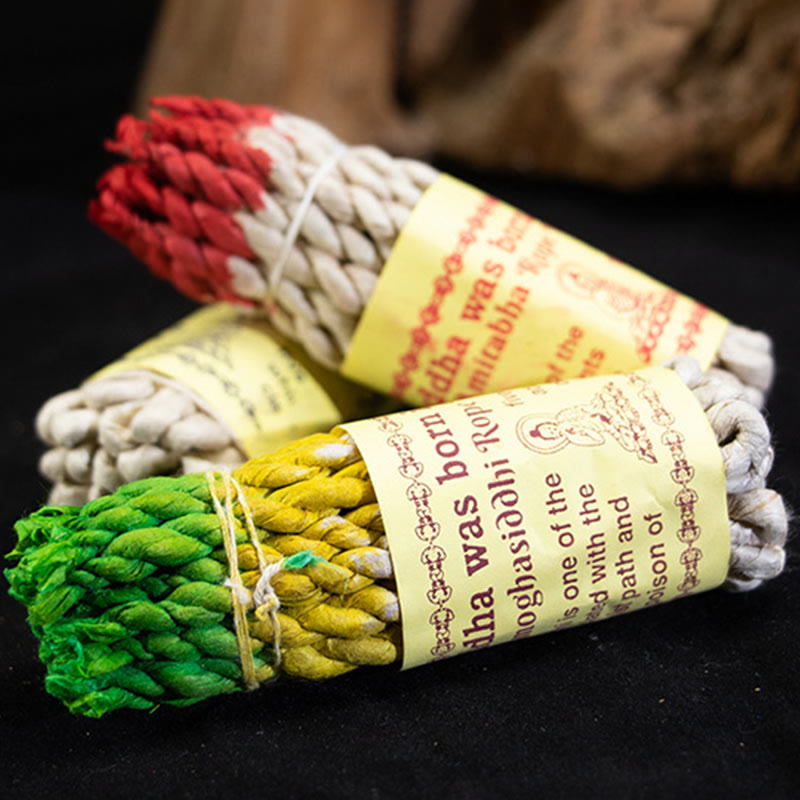 Nepal Rope Incense Purify Healing Meditation Incense