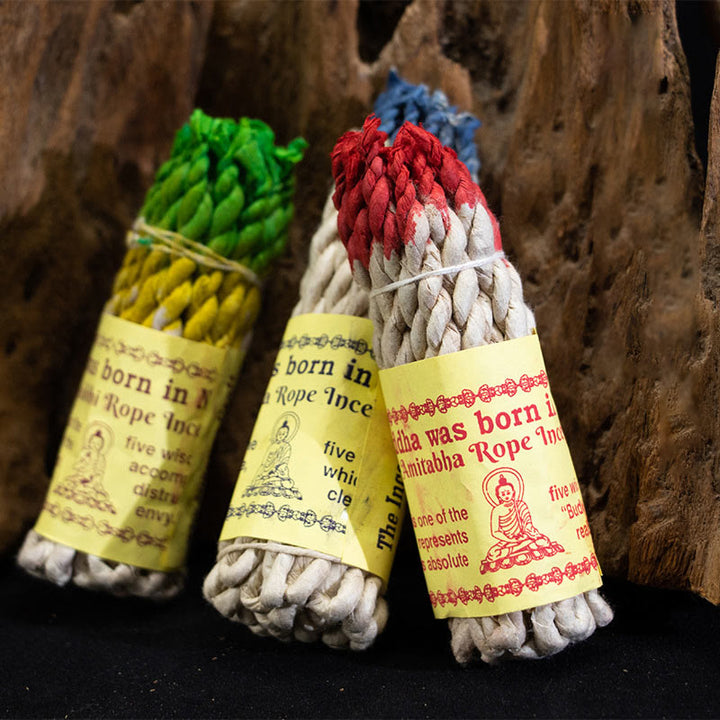 Nepal Rope Incense Purify Healing Meditation Incense