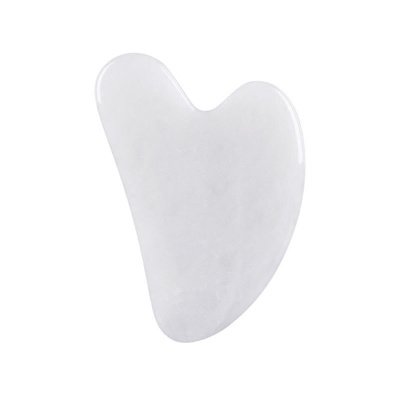 Natural Gemstone Crystal Love Heart Gua Sha Board Gua Sha Tool (Extra 30% Off | USE CODE: FS30)