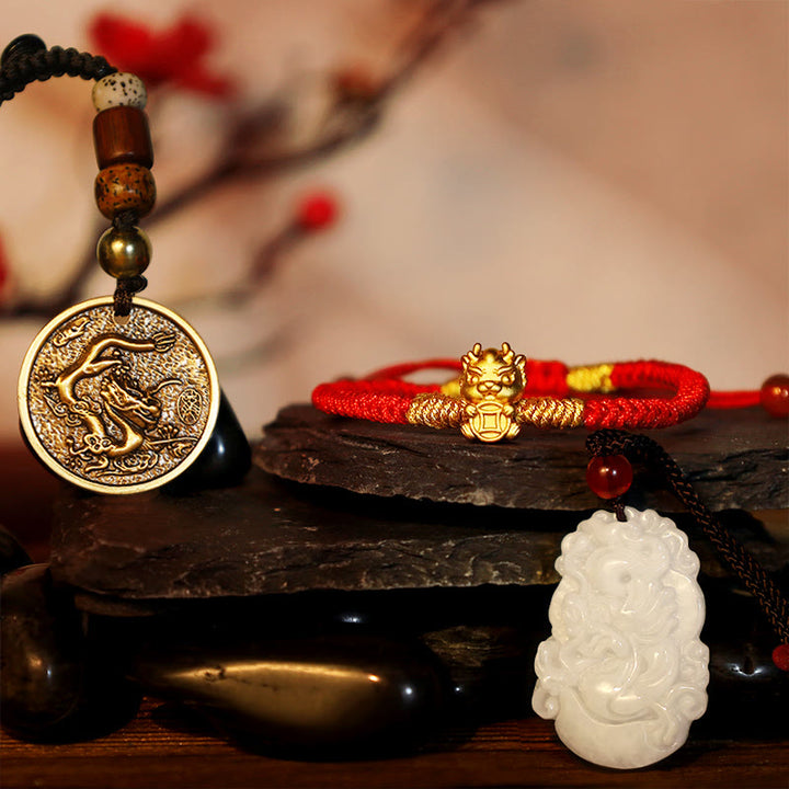 Buddha Stones Lucky Year Of The Dragon 2024 Protection Bundle-1