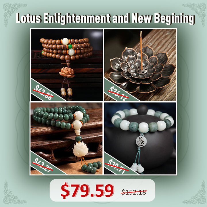 Lotus Enlightenment And New Begining Gift Set
