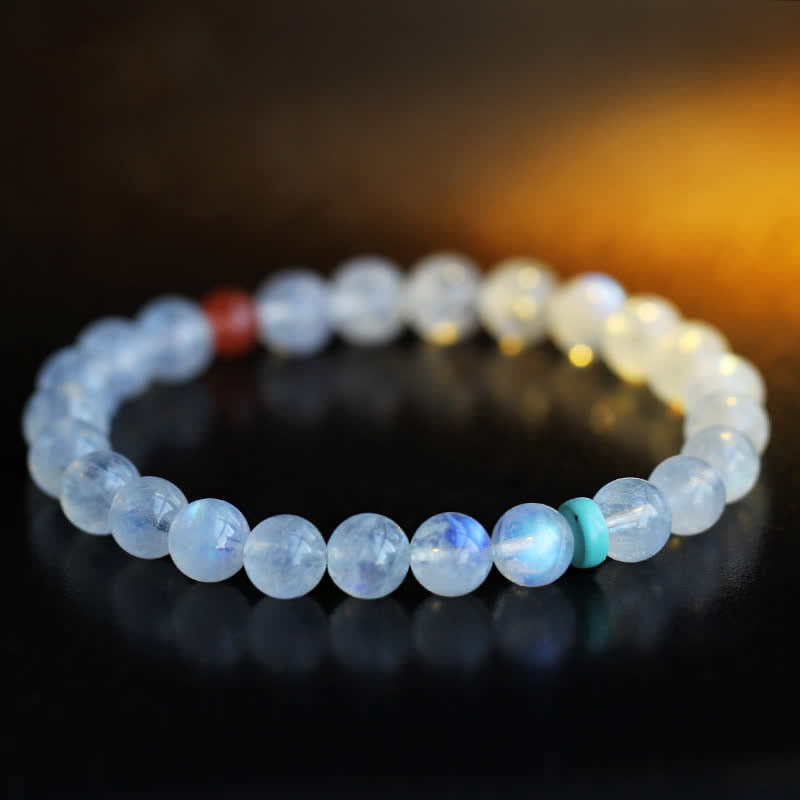 Moonstone Calm Healing Positive Bracelet