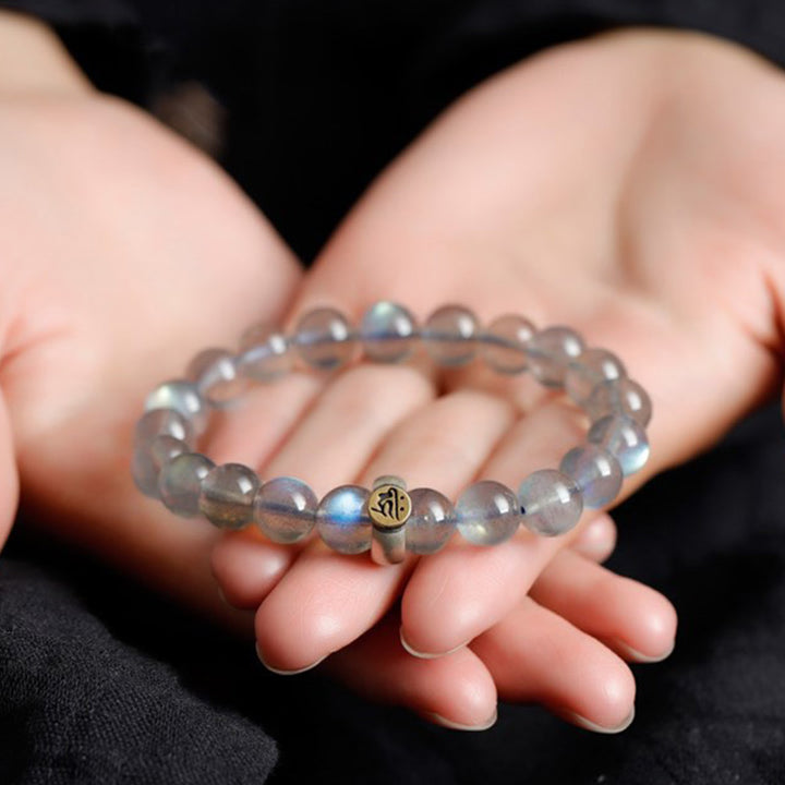 12 Chinese Zodiac Moonstone Calm Love Bracelet