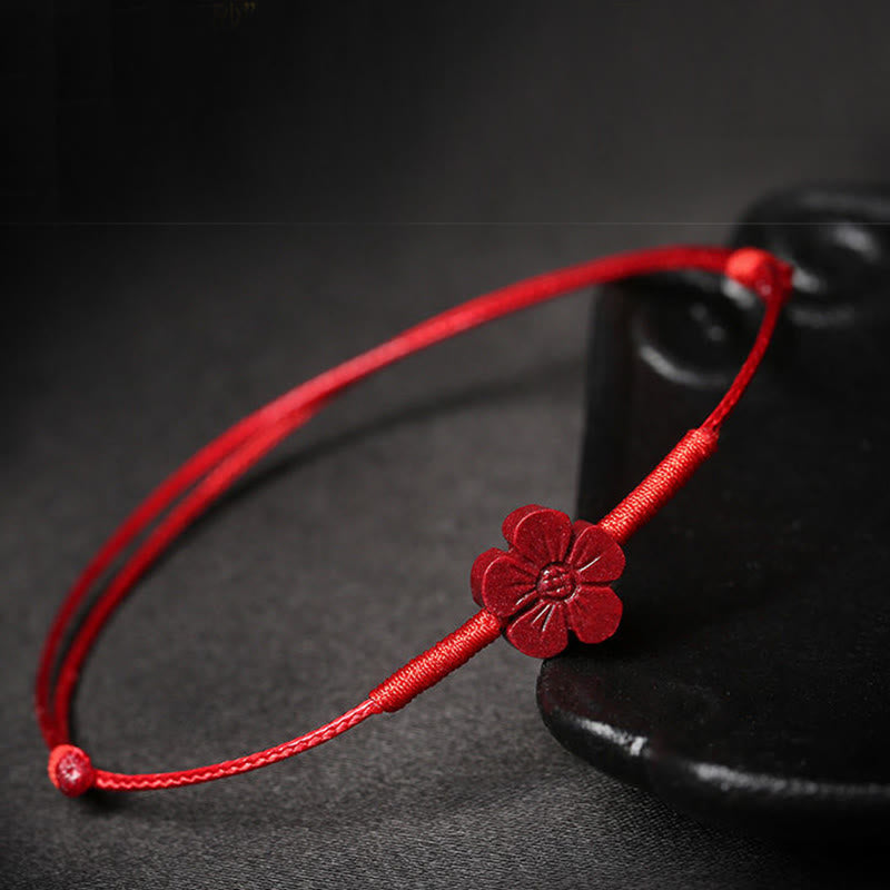 FREE Today: Bring Positive and Blessing Energy Lucky Cinnabar Red String Bracelet