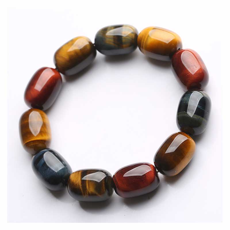 Buddha Stones Natural Tiger Eye Healing Protection Bracelet