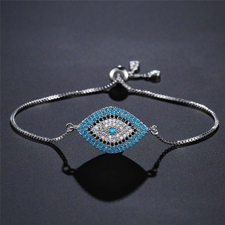 Buddha Stones Evil Eye Protection Healing Bracelet