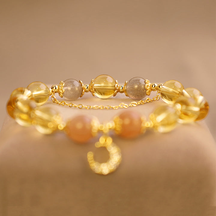 FREE Today: Abundant Energy Moon Citrine Bracelet