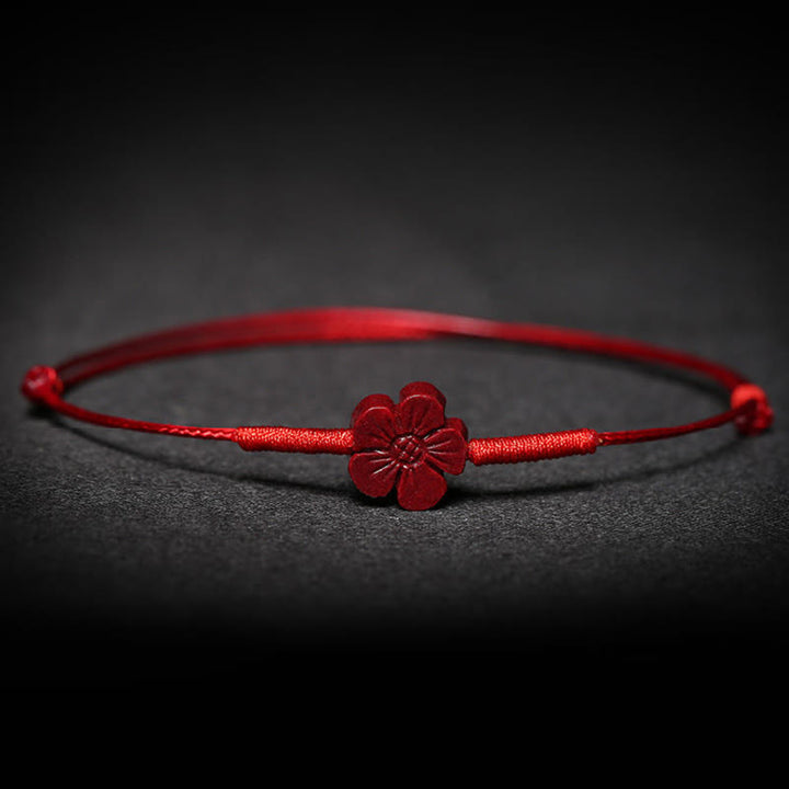 FREE Today: Bring Positive and Blessing Energy Lucky Cinnabar Red String Bracelet