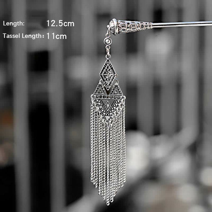 Water Drop Lily of the Valley Flowers Tassels Confidence Hairpin