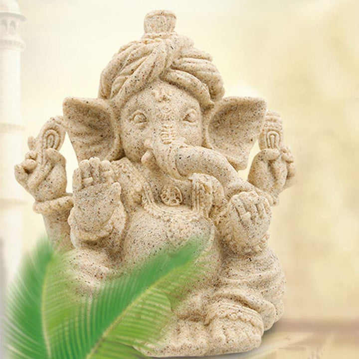 Ganesh Ganpati Elephant Statue Blessing Protection Home Decoration