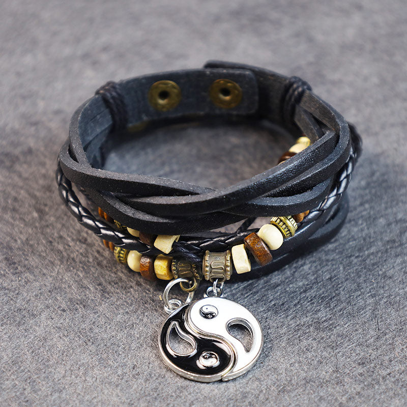 Yin Yang Pendant Couple Balance Bracelet (Extra 30% Off | USE CODE: FS30)