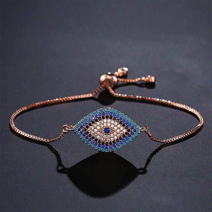 Buddha Stones Evil Eye Protection Healing Bracelet