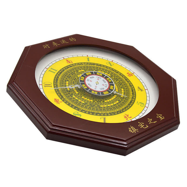 Feng Shui Bagua Map Balance Energy Map Wall Clock