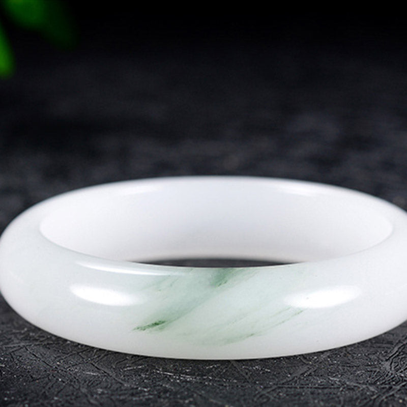 Natural Jade Luck Healing Bangle Bracelet