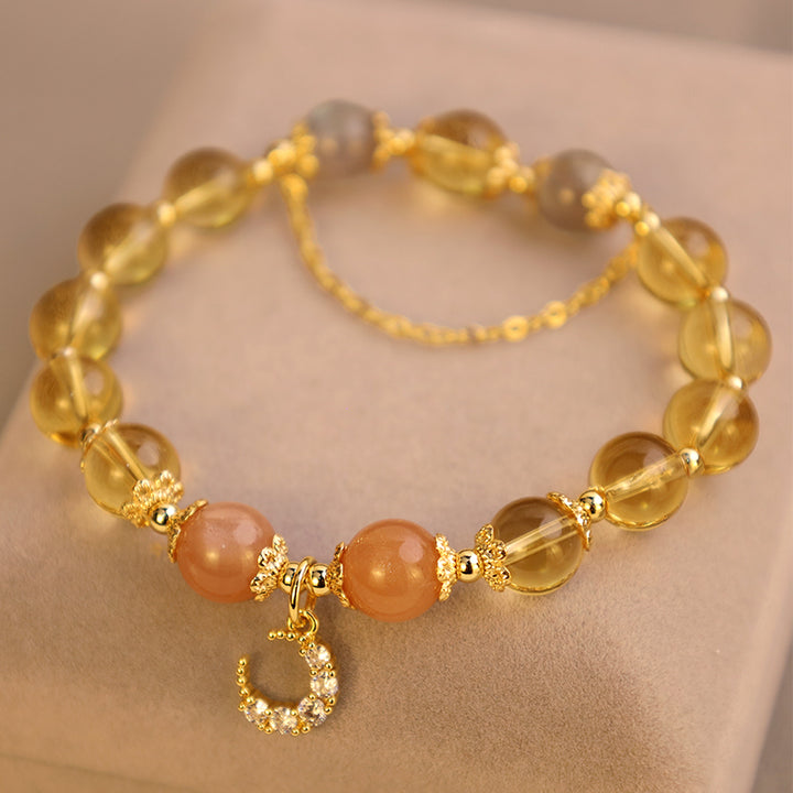 FREE Today: Abundant Energy Moon Citrine Bracelet