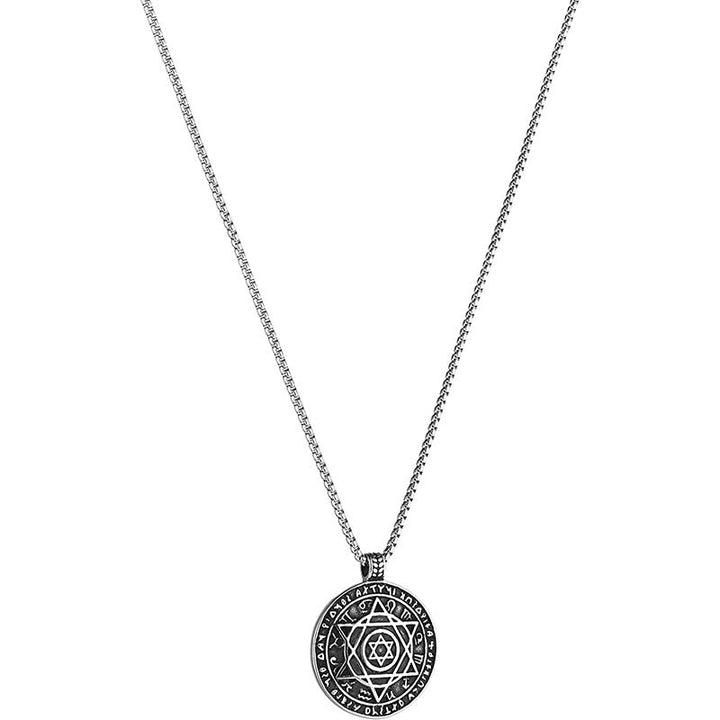 Buddha Stones Star of David Protection Necklace