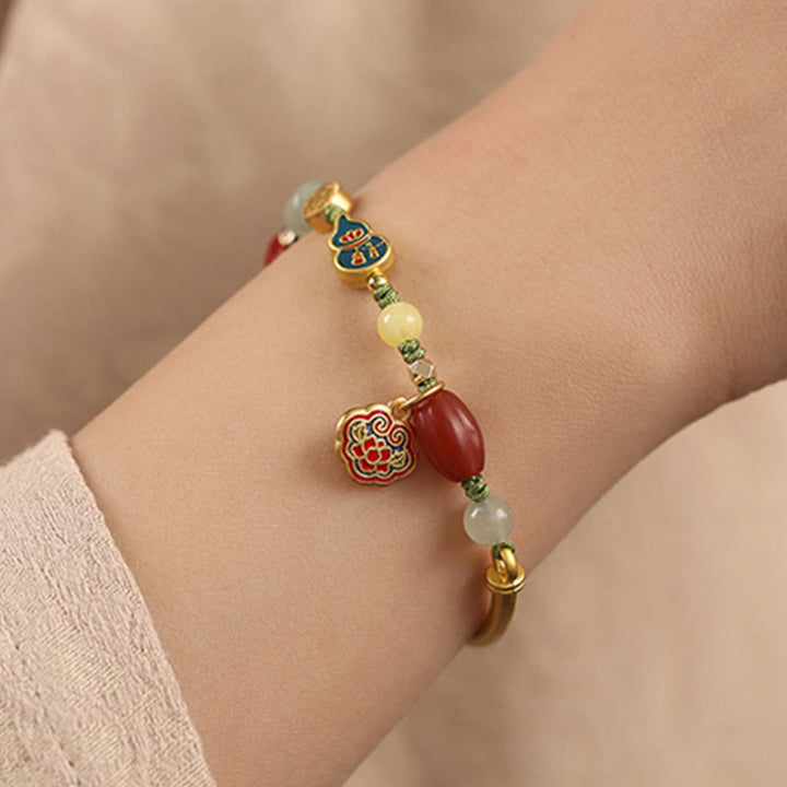 Tibetan Auspicious Clouds Fortune Happiness Wealth Luck Bracelet