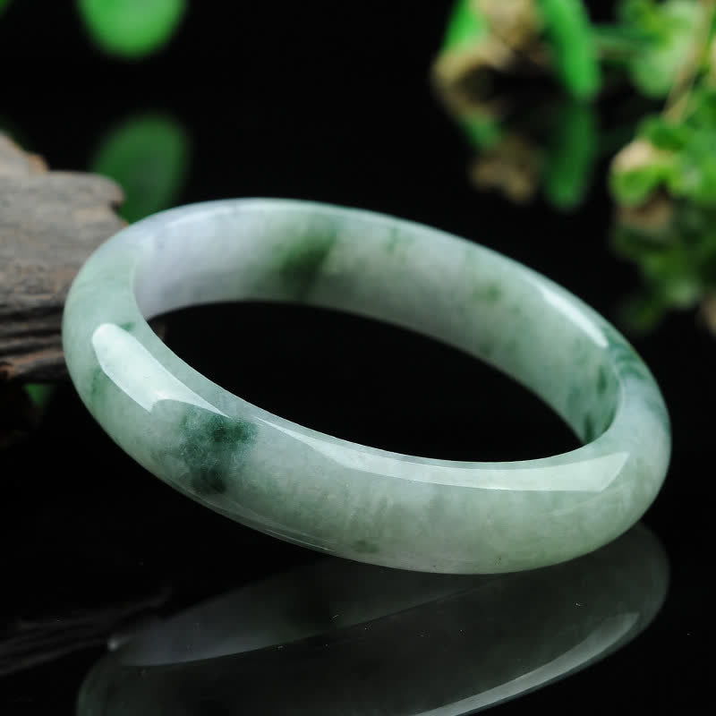 Jade Luck Blessing Prosperity Bracelet Bangle