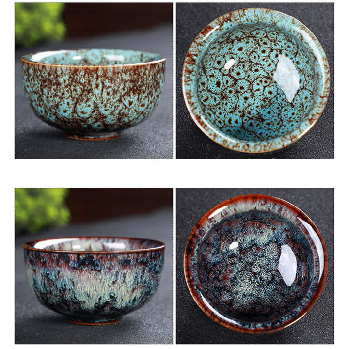 Colorful Ceramic Teacup Home Office Tea Cups