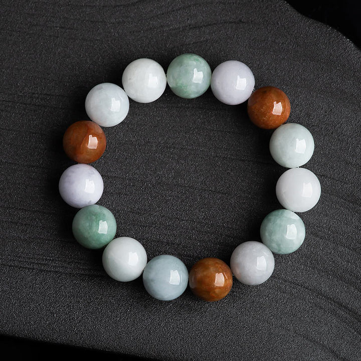 Buddha Stones Natural Jade Healing Protection Bracelet