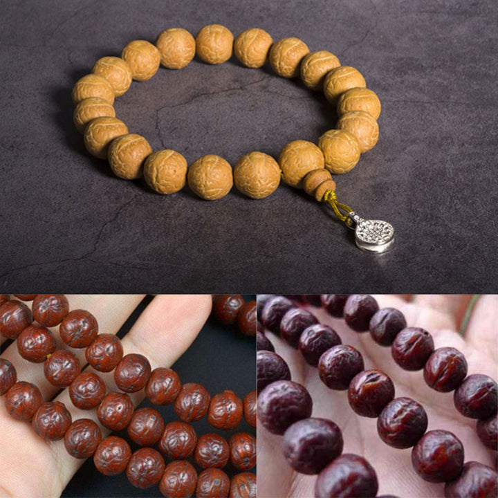 Bodhi Seed Luck Auspiciousness Wrist Mala Tassel Pocket Mala