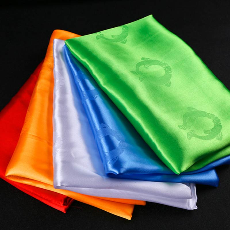 Tibetan Blessing Auspicious 5 Colors Khata Decoration